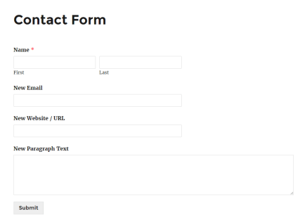 wpforms contact form