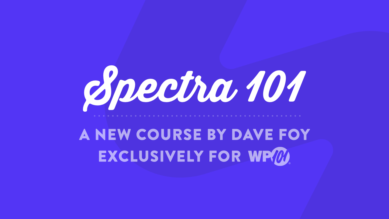 Introducing the Spectra 101 Course