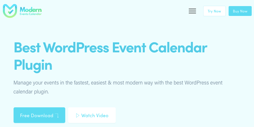 Modern Event Calendar