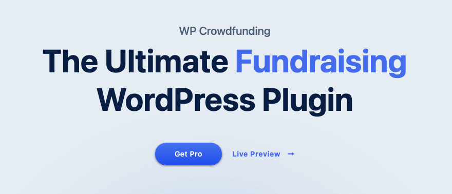WP Crowdfunding from Themeum