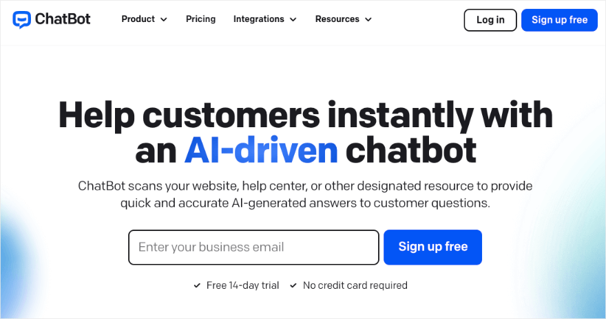 ChatBot livechat software