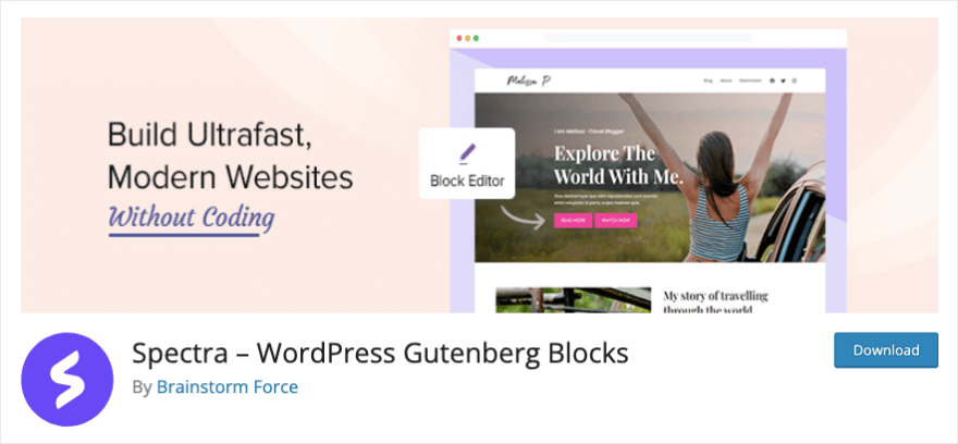 Spectra Ultimate WordPress Gutenberg Blocks