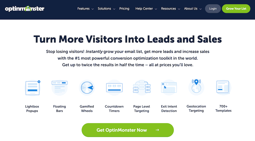 OptinMonster – Best Upsell and Cross-Sell Plugin for Capturing Abandoning Visitors